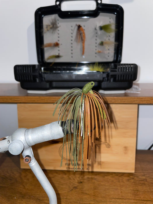 Green Pumpkin Swim Jig