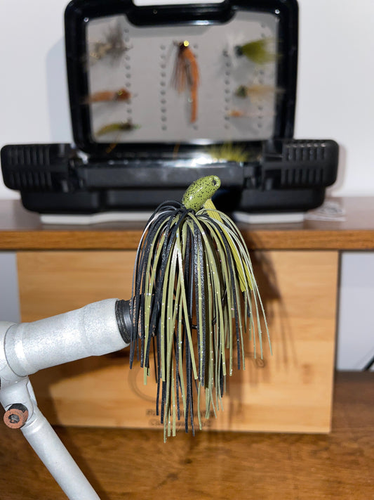 Green Pumpkin Swim Jig